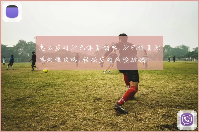 怎么应对沙巴体育划单,沙巴体育划单处理攻略,轻松应对风险挑战
